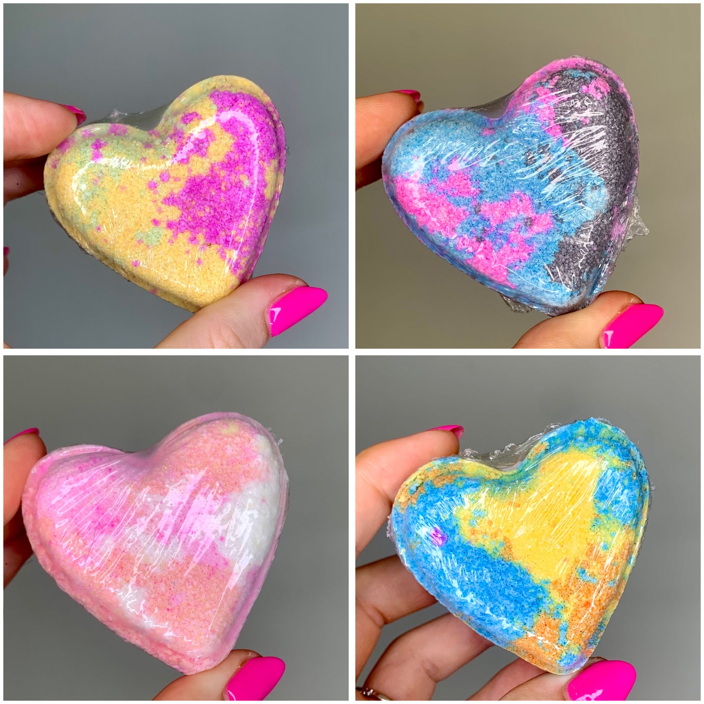 Heart Bath Bombs