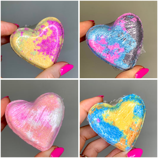 Heart Bath Bombs