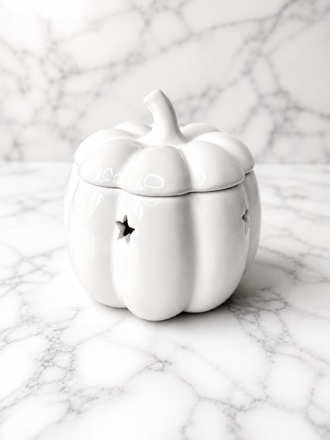 White Pumpkin Wax Burner