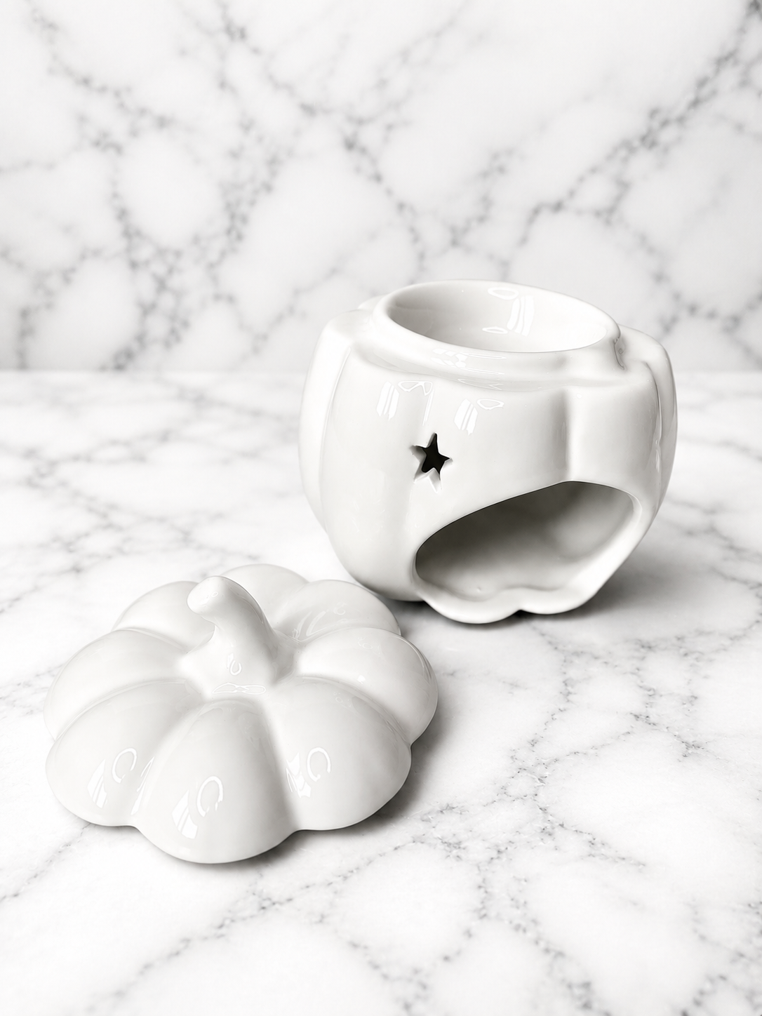 White Pumpkin Wax Burner