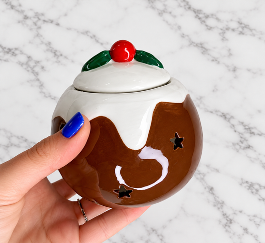 Christmas pudding Wax Burner