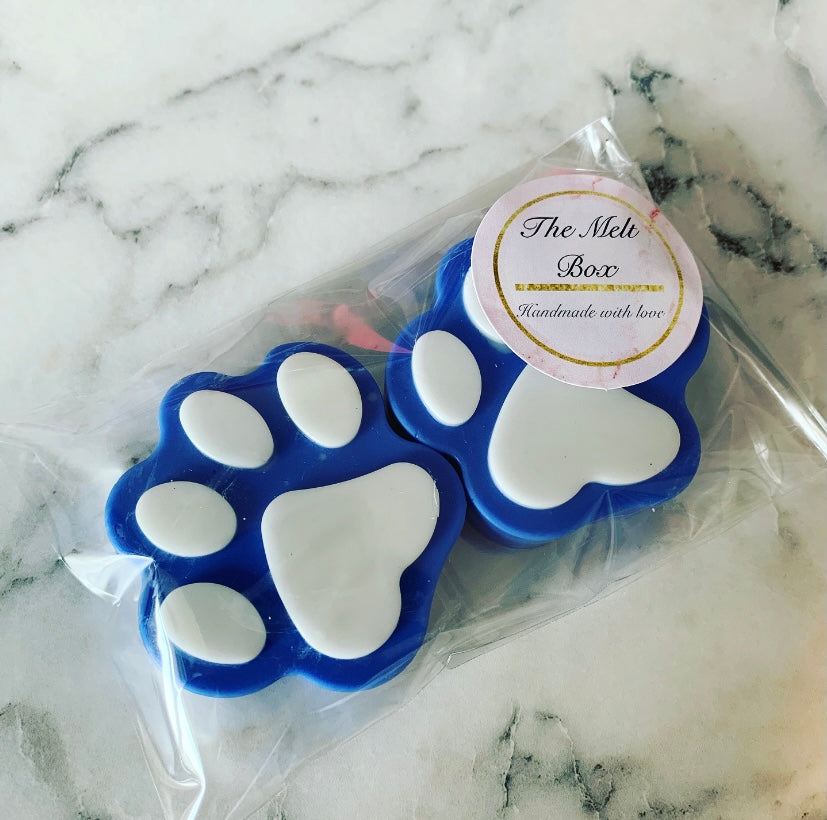 Dog Paw Print Wax Melts