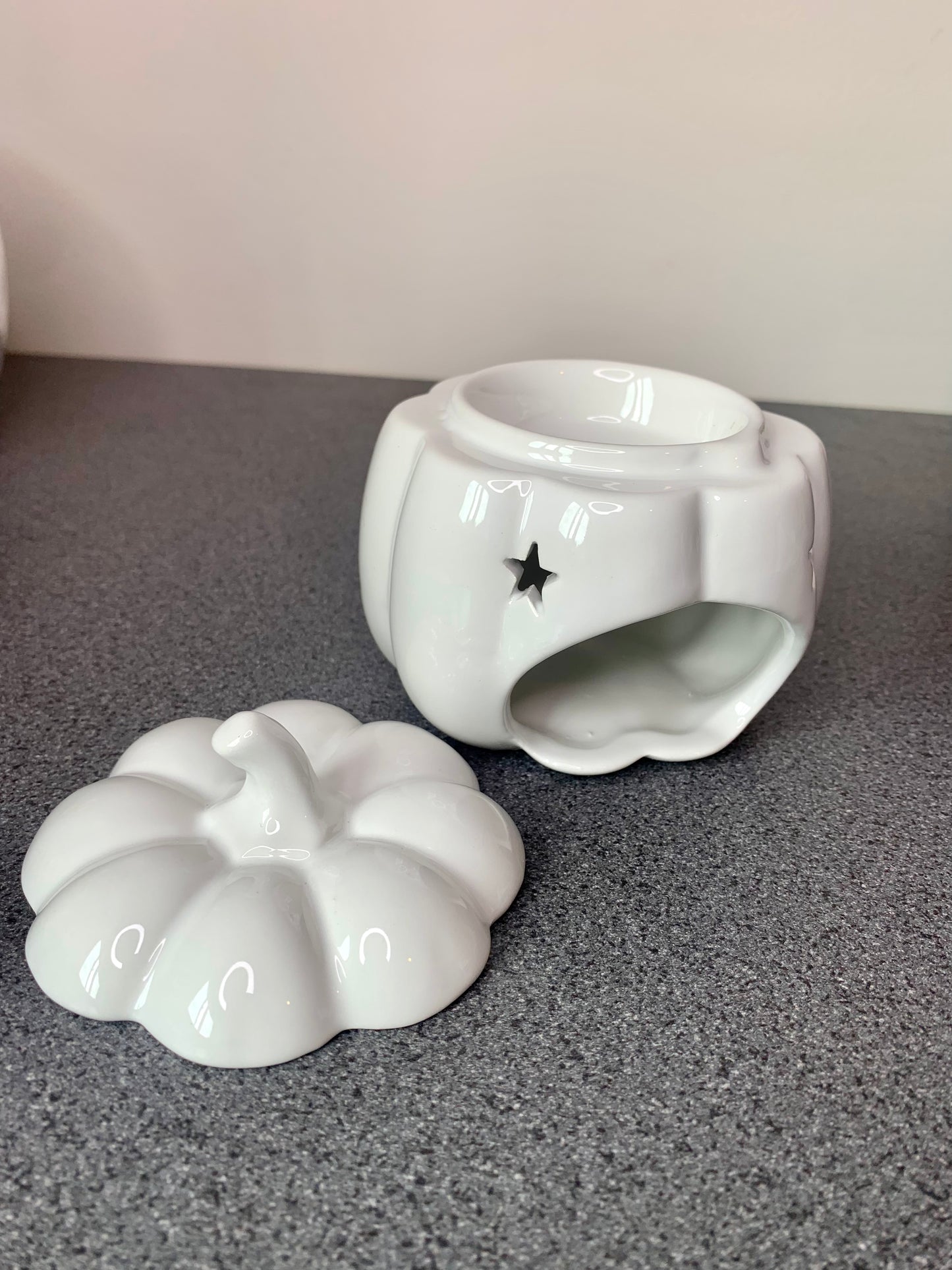 White Pumpkin Wax Burner