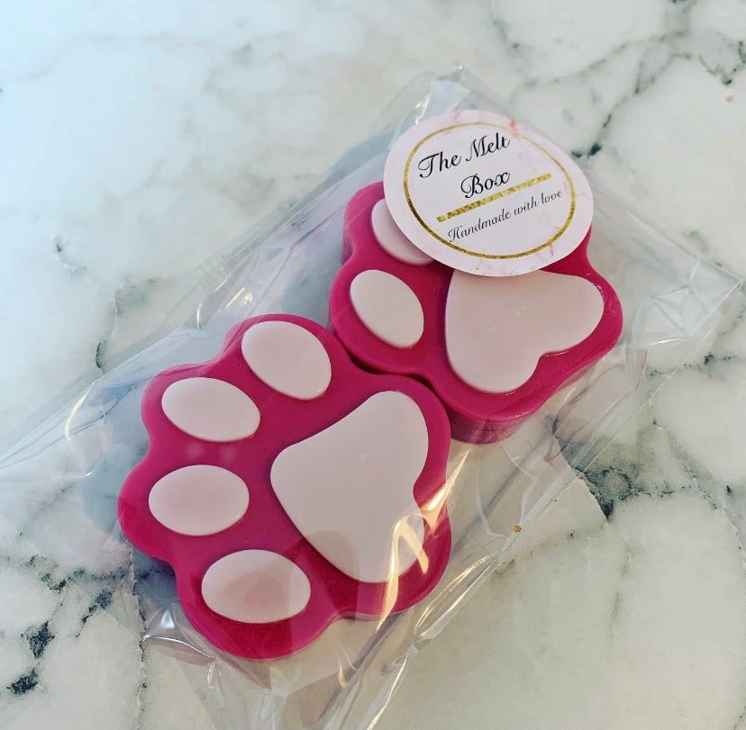 Dog Paw Print Wax Melts